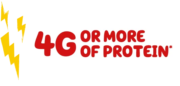 4G or more of protein