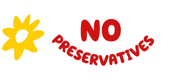 NO preservatives